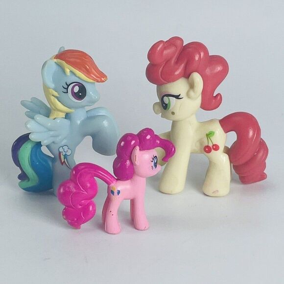 Cherries Jubilant Rainbow Dash Pinkie Pie Lot My Little Pony Blind Bag Minis - Picture 2 of 12